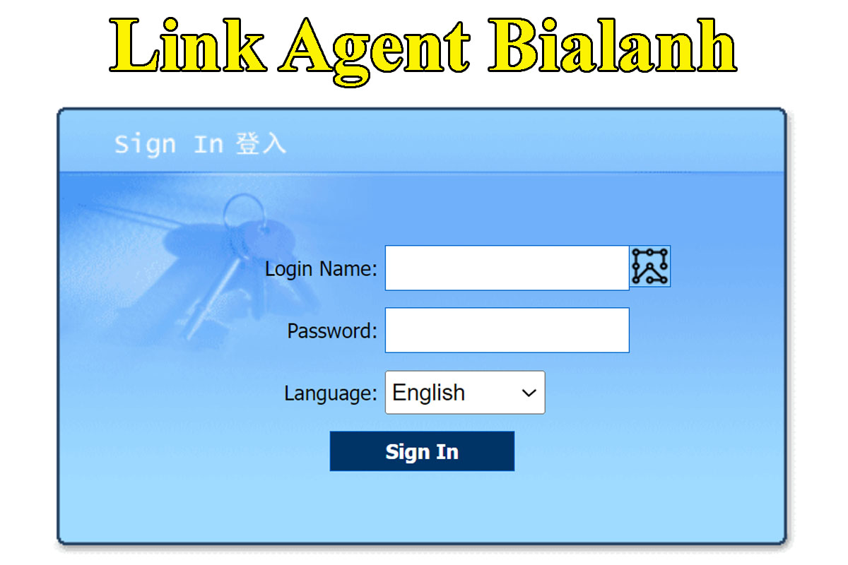 Link login agent Bialanh.com