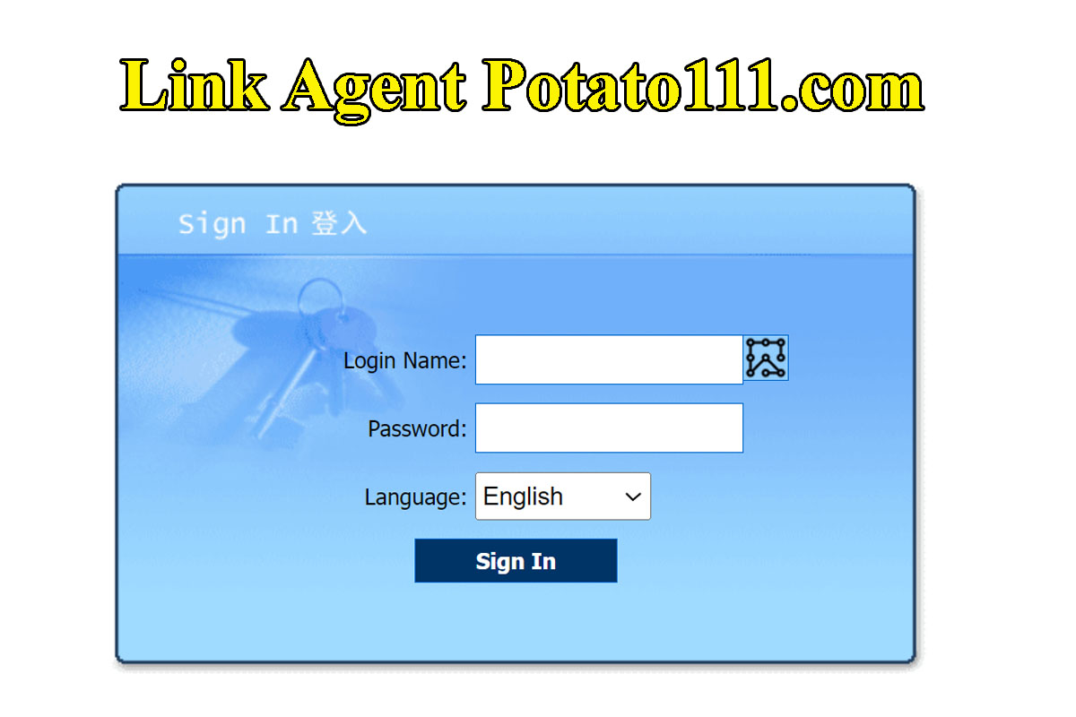 Link login agent Potato111 Sbobet